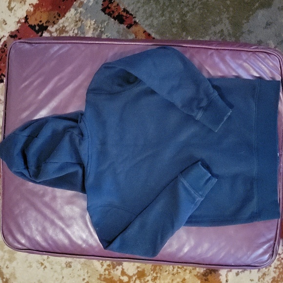 Carters French Terry zip, hooded jacket. Boys 10, black. No rips or tears. - Picture 3 of 4